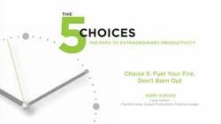 Wall Street Journal’s Top Selling Productivity Book: “The 5 Choices” from Franklin Covey