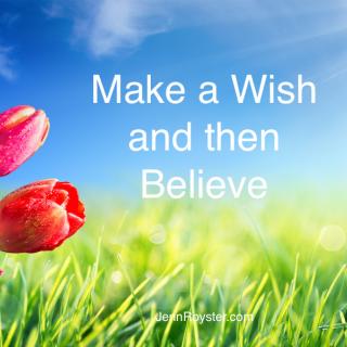 Angel Messages for April 2016 with Dr Jenn - Make a Wish and Then Believe