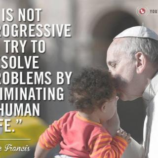 Pope Francis views on International Crime, World Bank Forum on Crime, Pt. 2