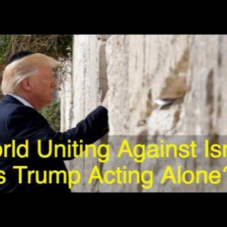 World Uniting Against Israel's Actions, Is Trump Putting America First?