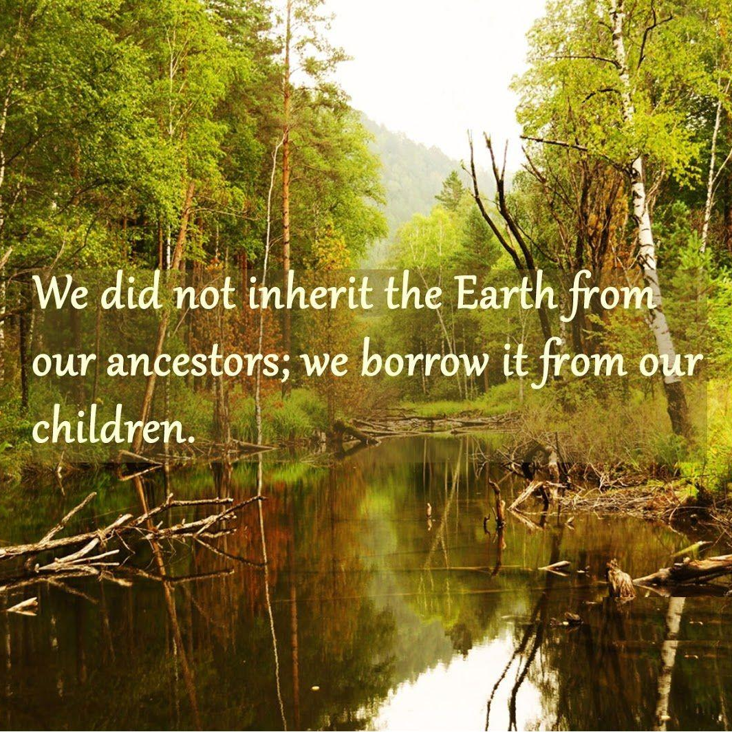 Mother Earth: Take care of her, she takes care of you!