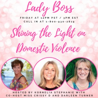 Darlene Turner, Miss Chrissy D -Shining the Light on Domestic Violence. 