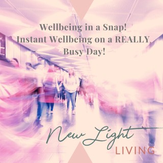 Well-being in a Snap! Feel Instant Well-being on a REALLY Busy Day