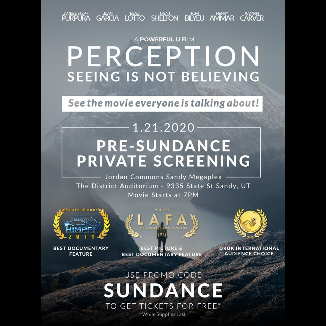 Perception: Seeing Is Not Believing: It's Time to Evolve with special guest James Purpura!