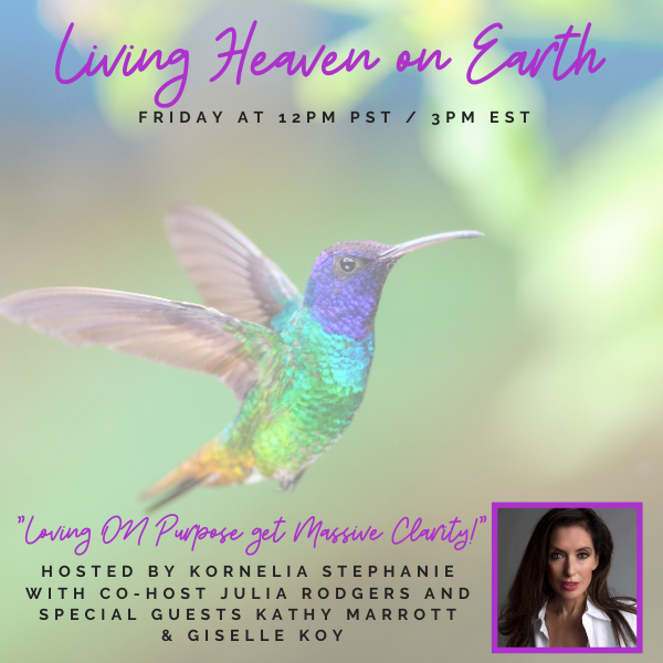 Loving ON Purpose get Massive Clarity with Hummingbird Jewel
