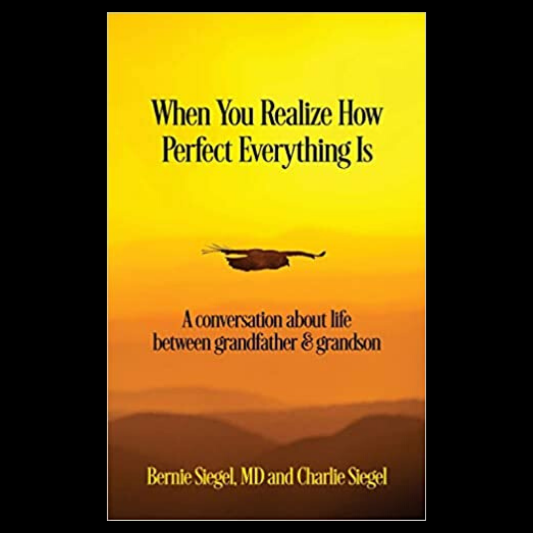 When You Realize How Perfect Everything Is: A Conversation About Life Between Grandfather & Grandson Bernie & Charlie Siegel!