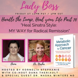 Handle the Lump, Heal your Life Part 14: Heal Sinatra Style: MY WAY for Radical Remission with Dana Theriault 
& Dr. Nasha