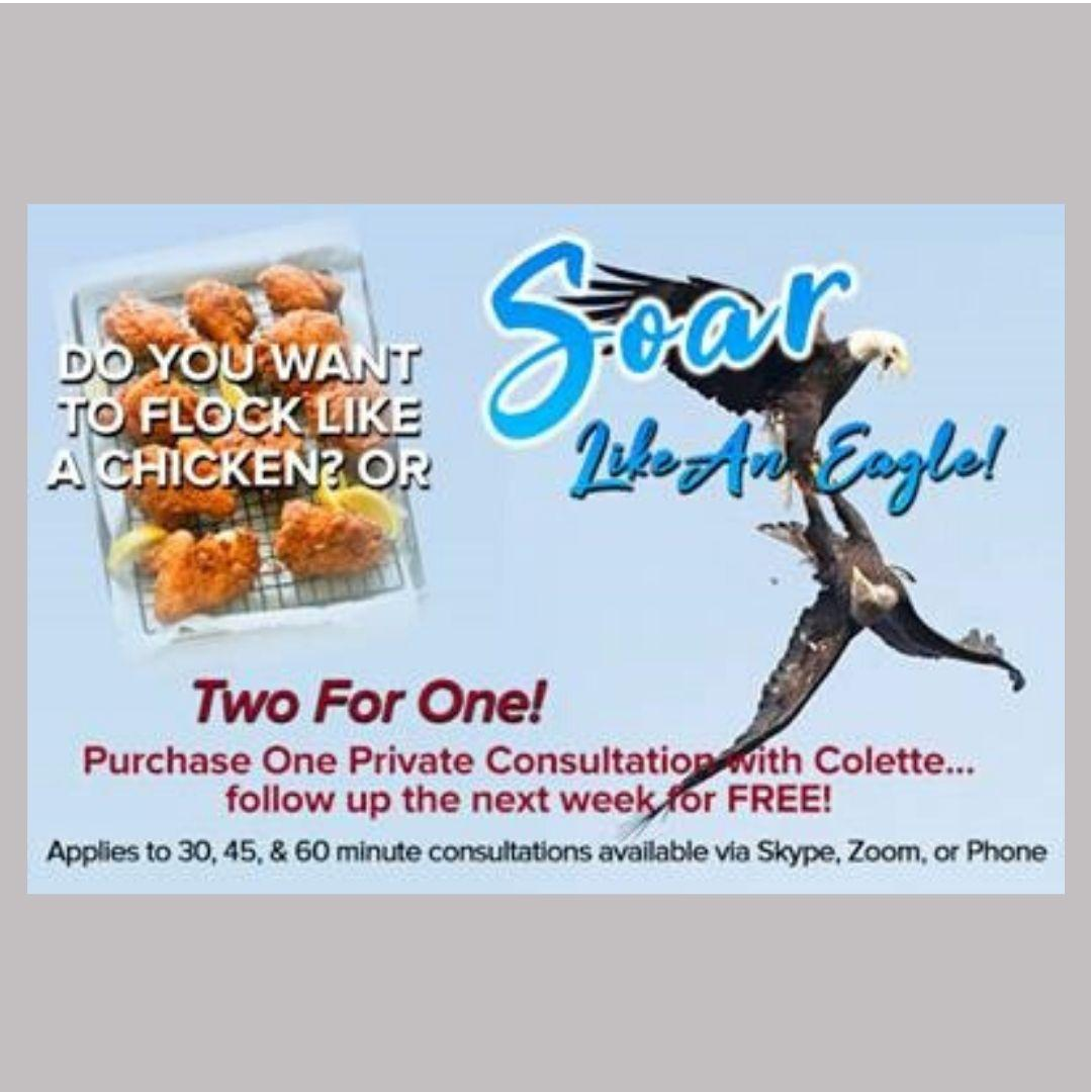 Fly Like An Eagle with Special Guest Colette Marie Stefan! 