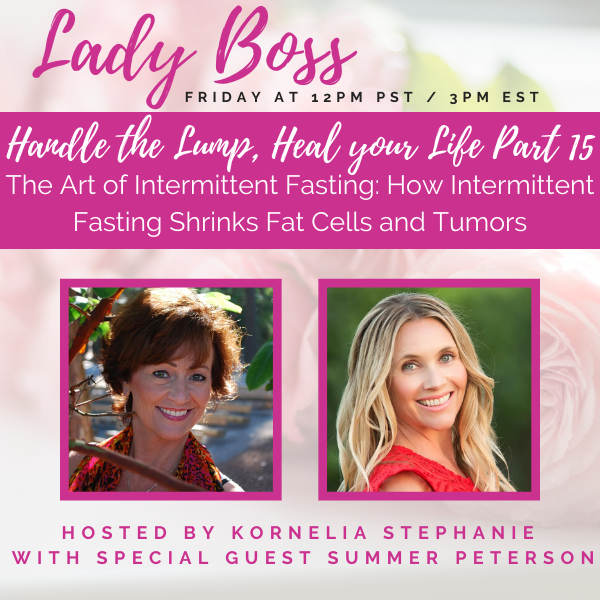 Handle the Lump, Heal your Life Part 15: The Art of Intermittent Fasting & How it Shrinks Fat Cells and Tumors