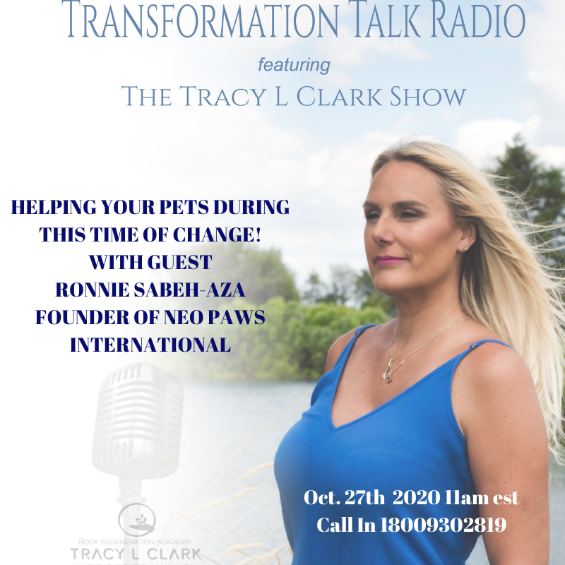 Helping Your Pets During Time Of Change With Guest Ronnie Sabeh- Aza