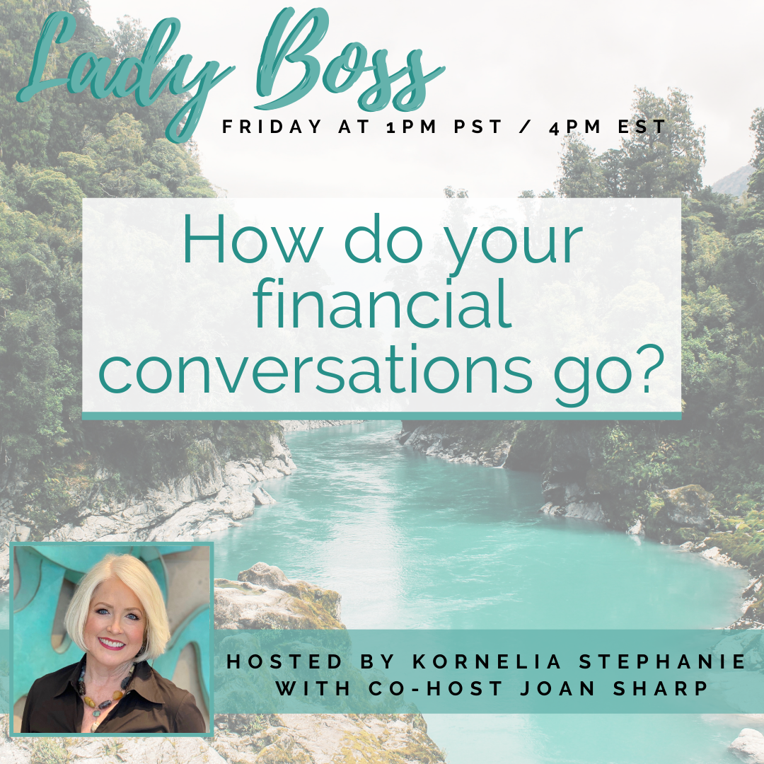 How are your conversations around money and vision? Changing the conversation from money to vision. with Joan Sharp