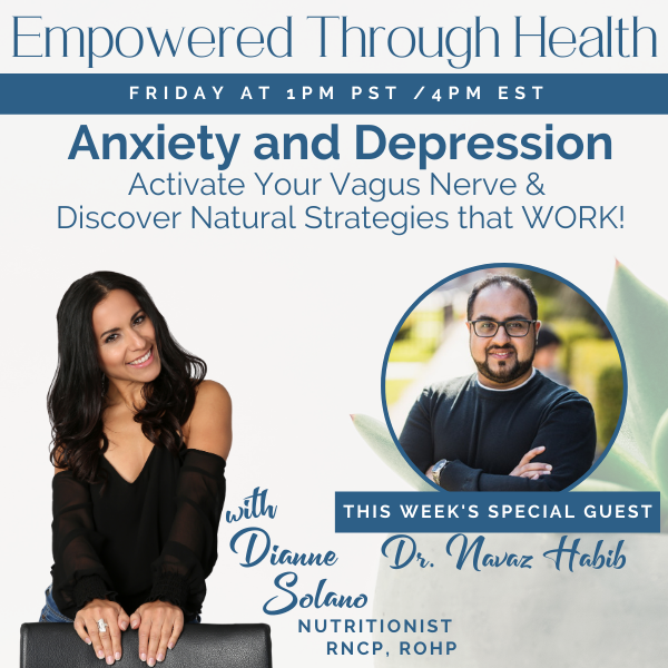 “Anxiety and Depression: Activate Your Vagus Nerve & Discover Natural Strategies that WORK!" 

