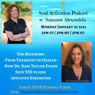 The Becoming: From Therapist to Healer with Dr. Kari Taylor Evans