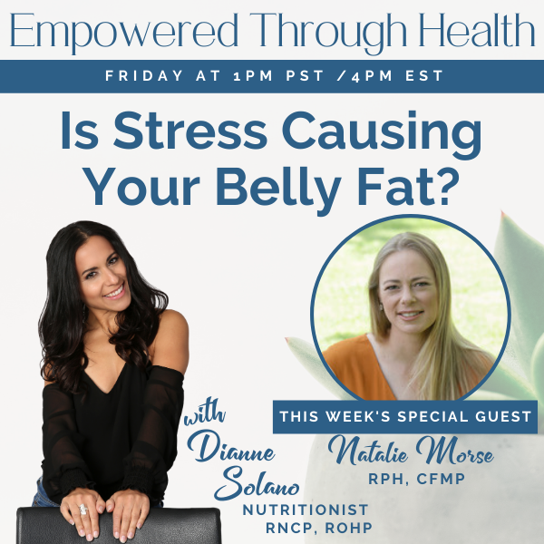 Is Stress Causing Your Belly Fat? with Special Guest, Natalie Morse