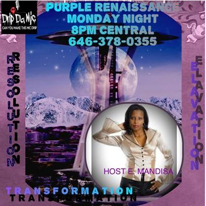 Purple Renaissance with my guests Kerry Forbes and E. Mandisa Subira