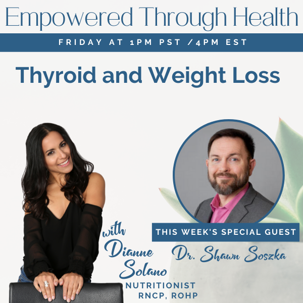 Thyroid and Weight Loss with Special Guest, Dr. Shawn Soszka