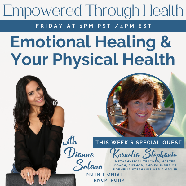Emotional Health & Your Physical Health with Special Guest, Kornelia Stephanie