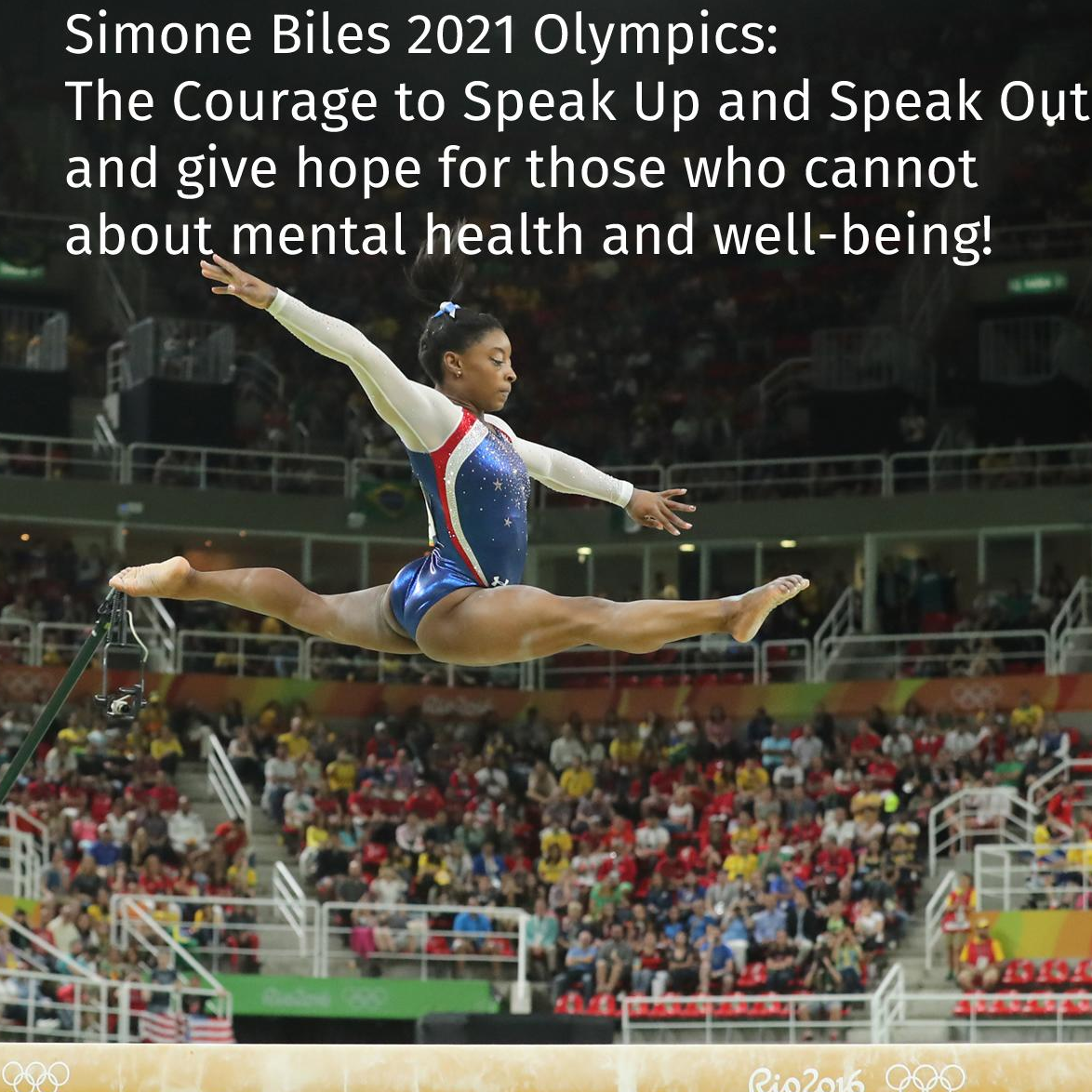 Simone Biles:Mental Self Care Not Just for Gymnasts - The twisties, headcasing, mental block, bailing, balking