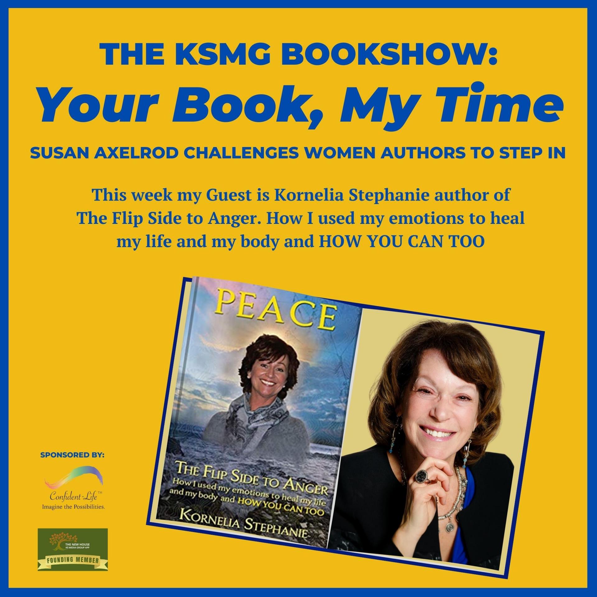 Your Book, My Time a Special Encore Release of Episode 1: The Inaugural Podcast; Guest Kornelia Stephanie
