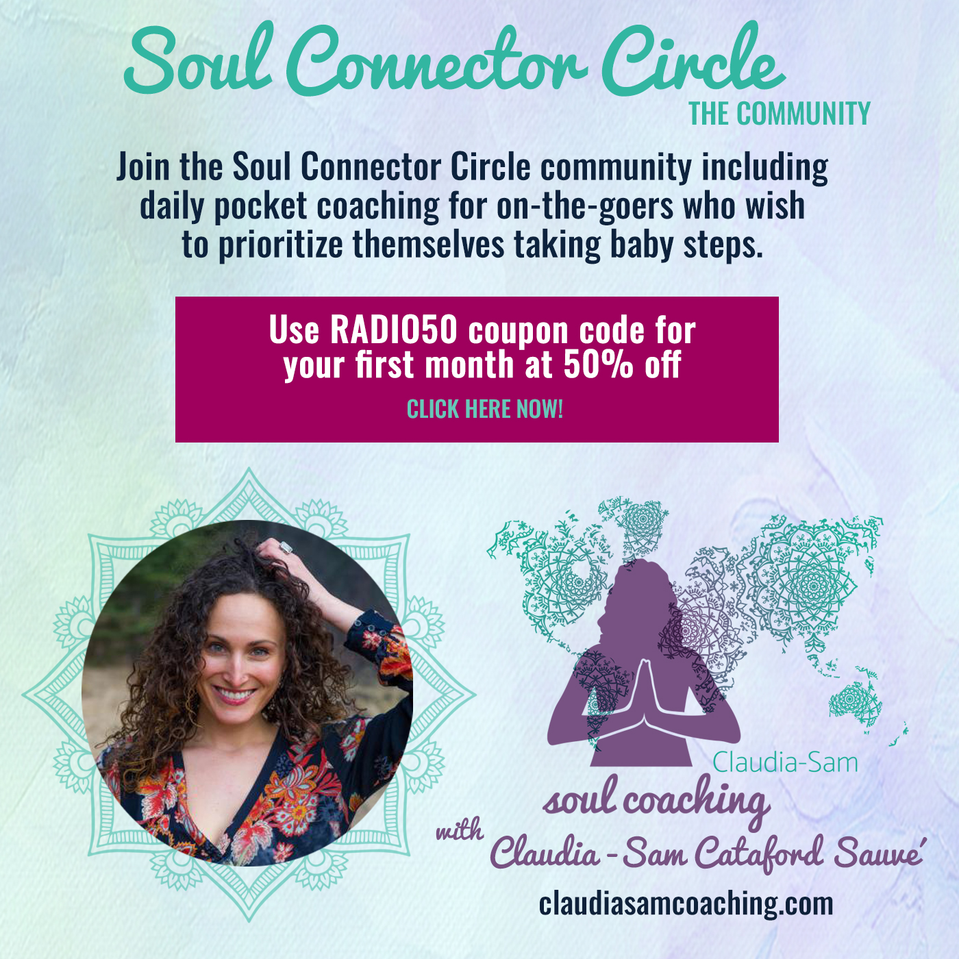 Are you living in survival mode or on purpose? With special guest your Soul Connection Coach, Claudia-Sam 