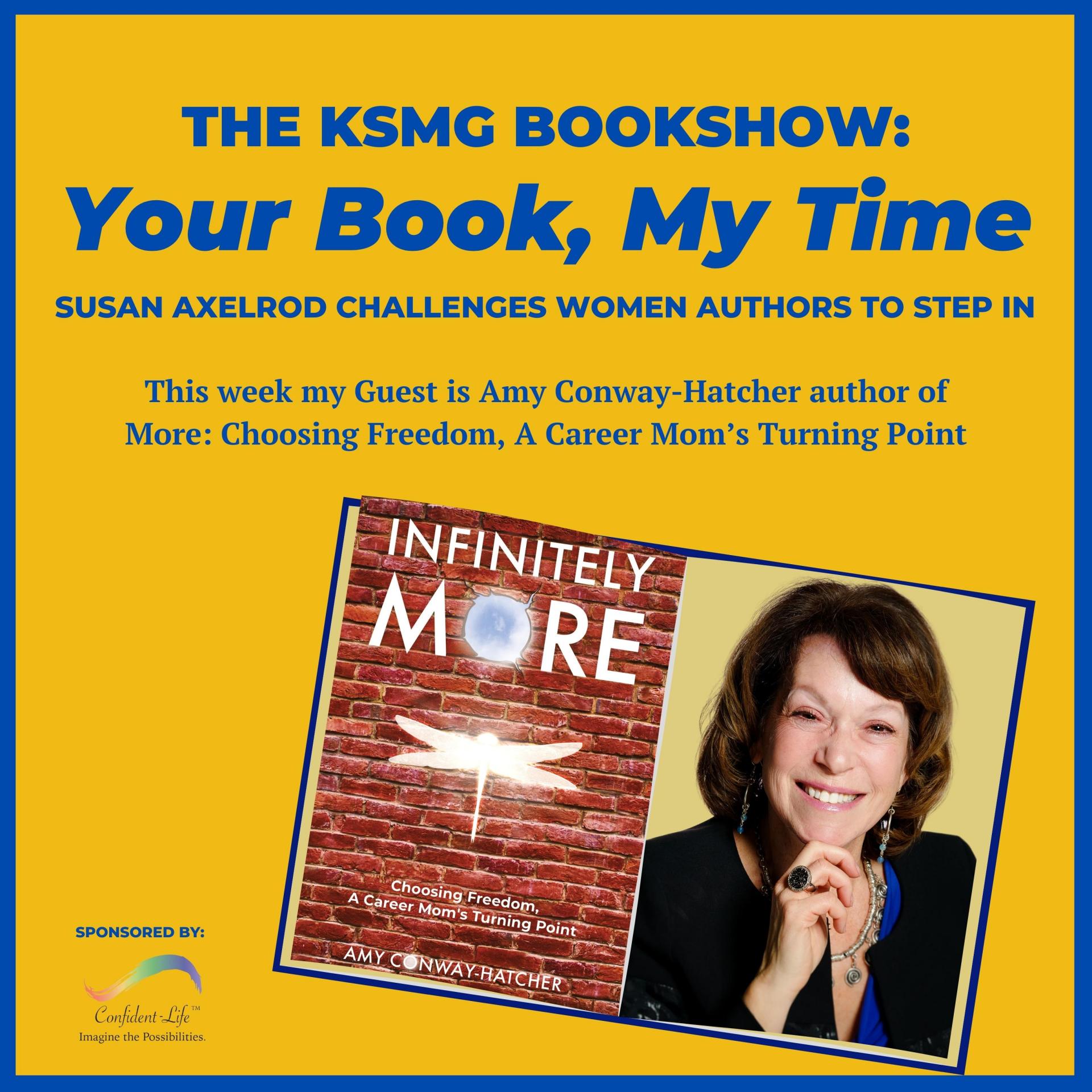 Your Book, My Time, Episode 4;  Guest Amy Conway-Hatcher
