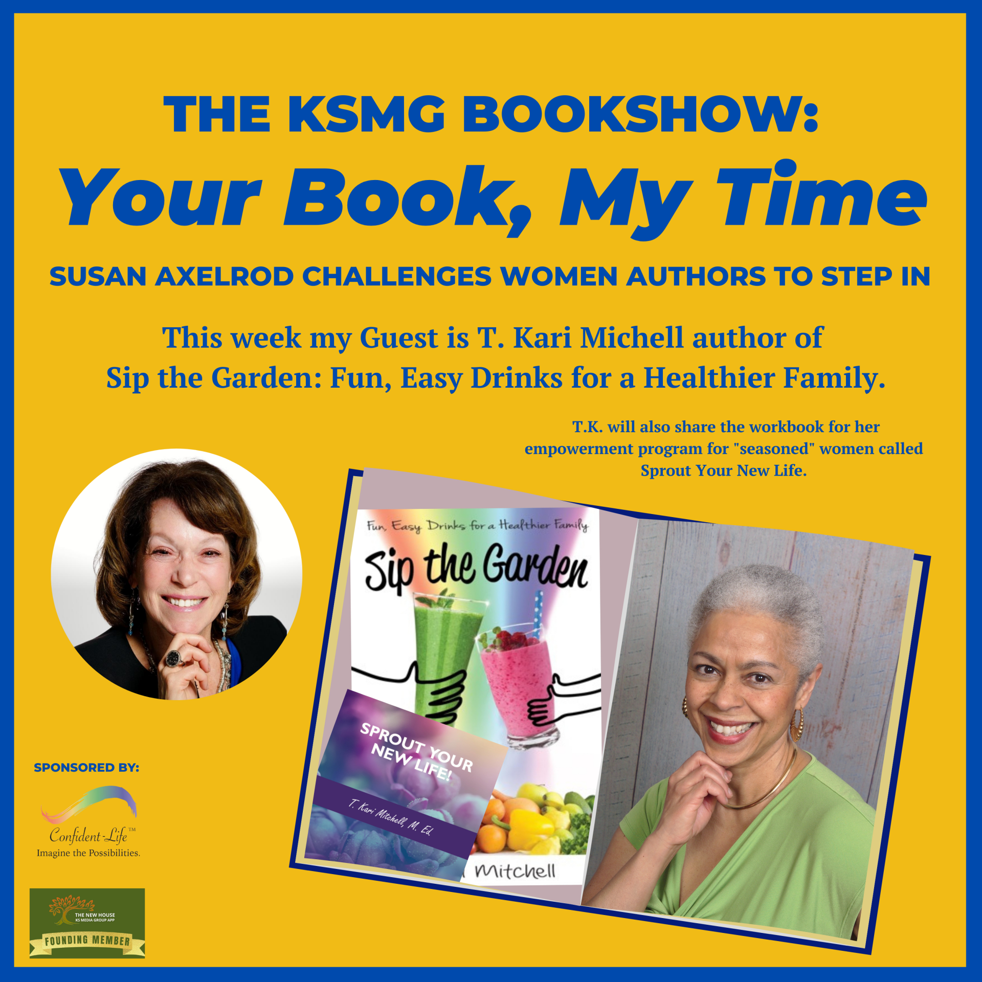 Your Book, My Time, Episode 10, with Guest Author T. Kari Mitchell