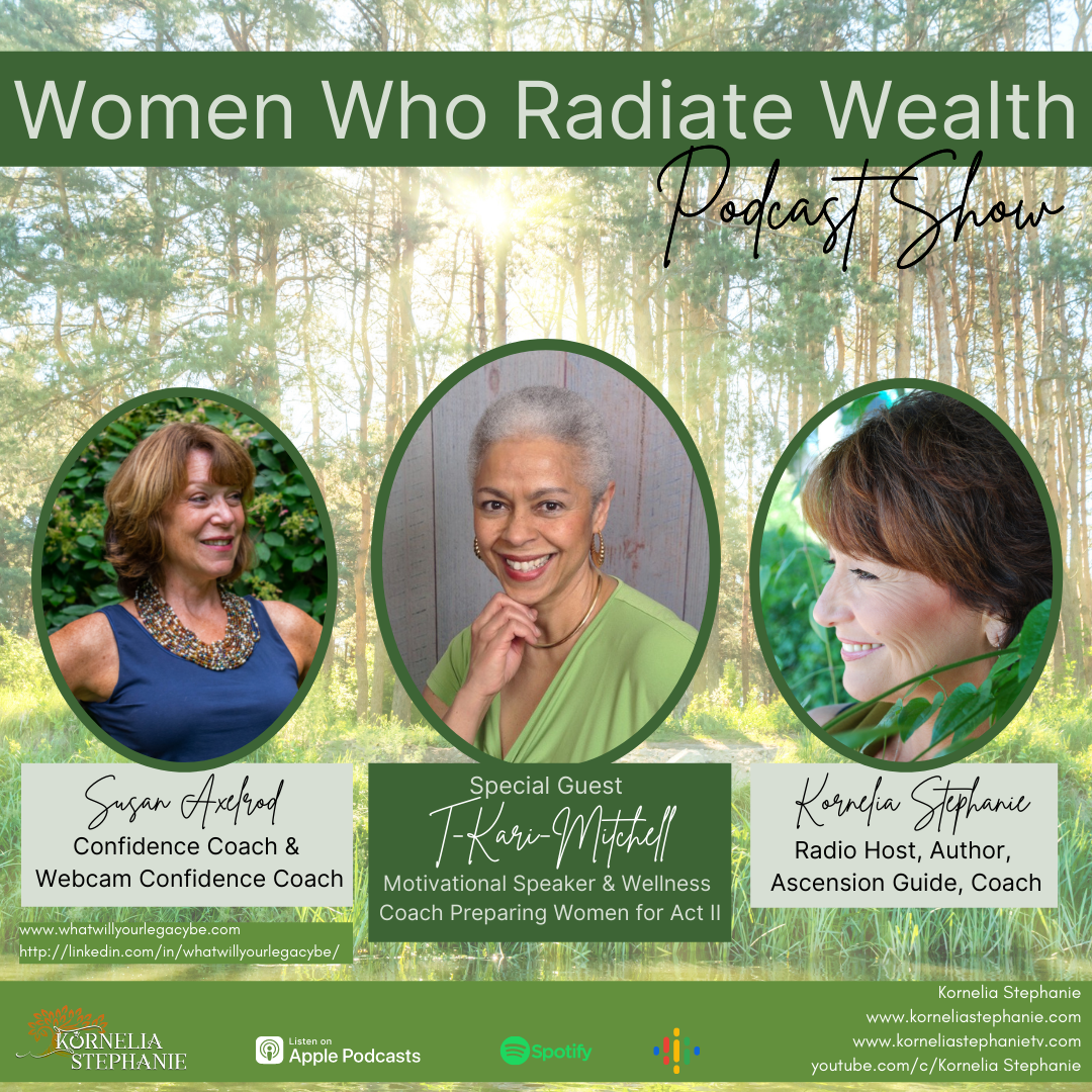 Women Who Radiate Wealth with Guest T. Kari Mitchell: Aging is not for the faint of heart!