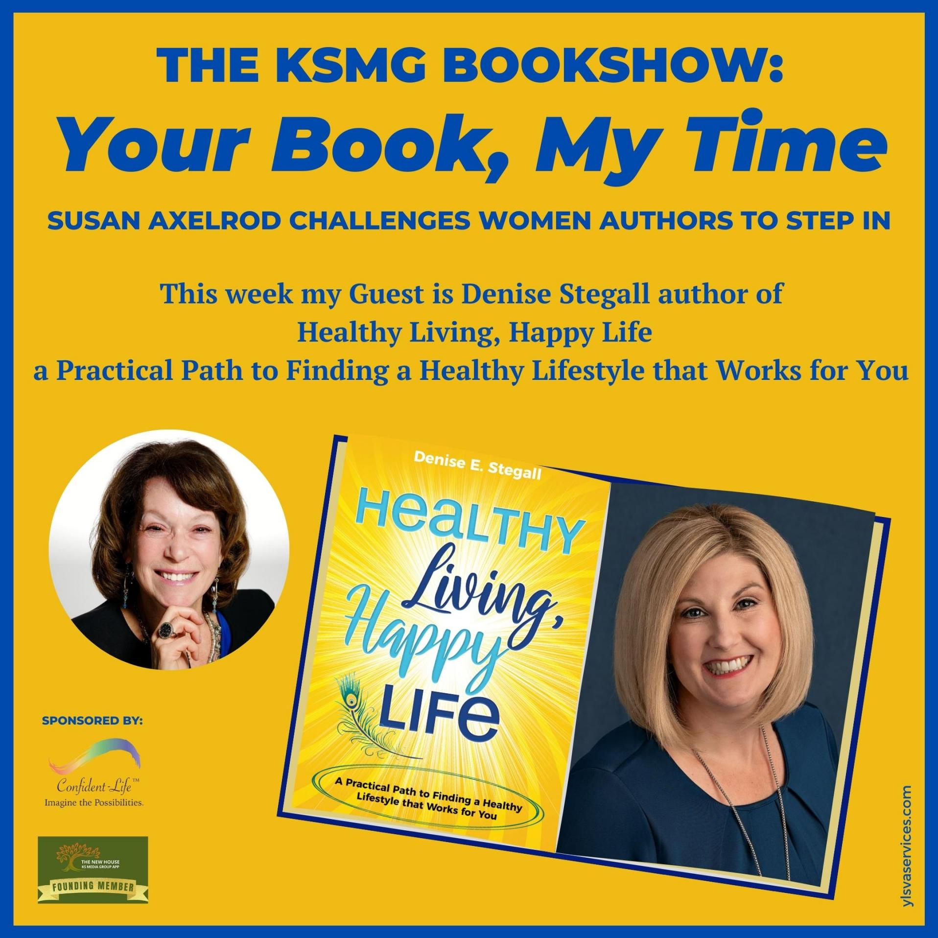 Your Book, My Time, Episode 19, with Guest Author, Denise Stegall