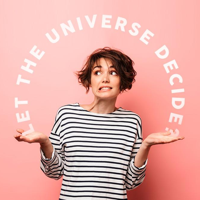 Let the Universe decide? – who is really deciding?