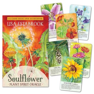 Soulflower Plant Spirit Oracle Deck and Guidebook with Lisa Estabrook