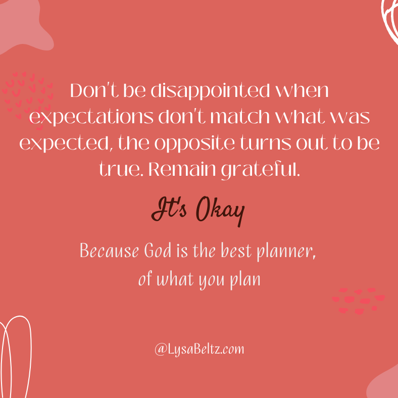Expectations: Friend or Foe?