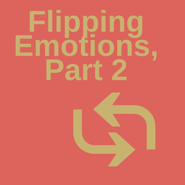 Flipping Emotions, Part 2.  Digging Deeper.