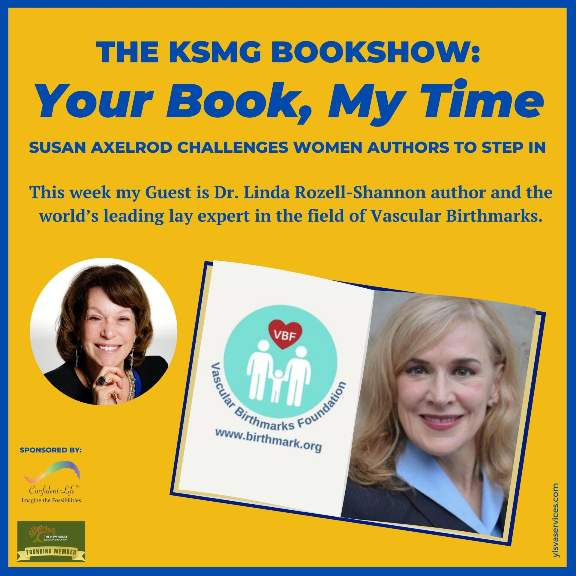 Your Book, My Time, Episode 26, with Guest Author, Dr. Linda Rozell-Shannon