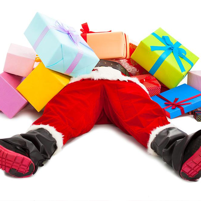Exhausted Santa! – do this to feel better now! 		