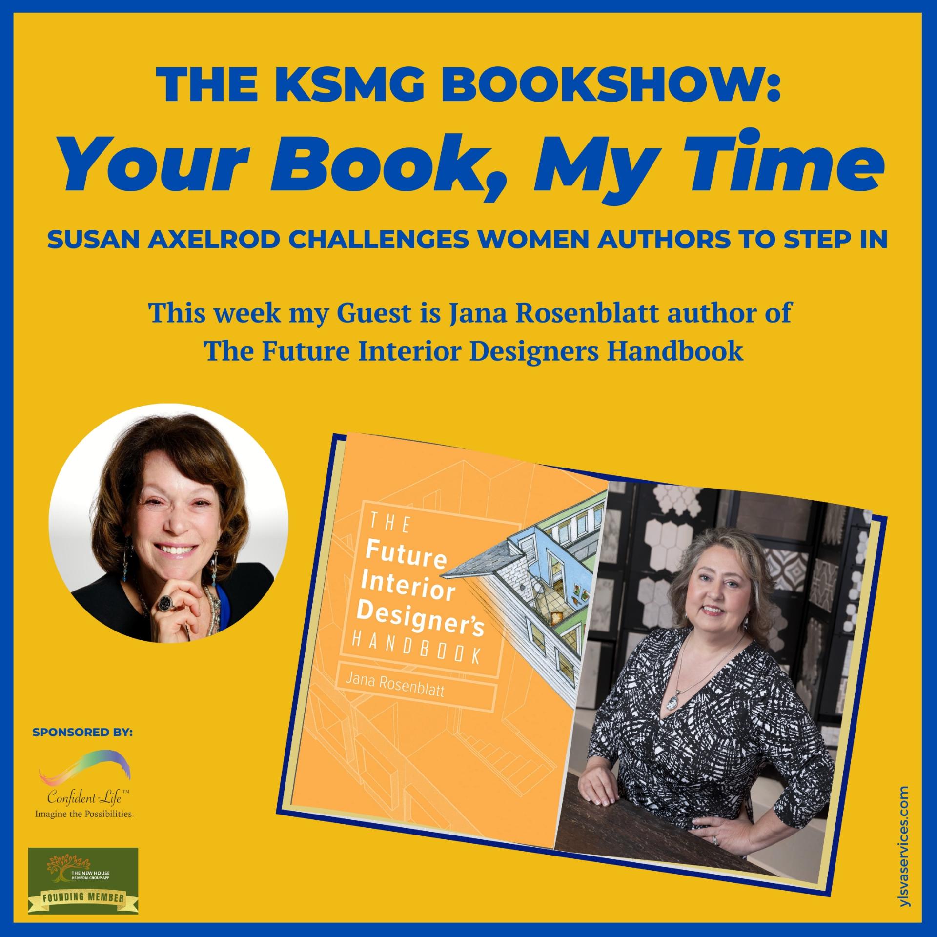 Your Book, My Time, Episode 32, with Guest Author, Jana Rosenblatt