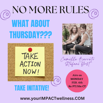 What about Thursday? TAKE INITIATIVE