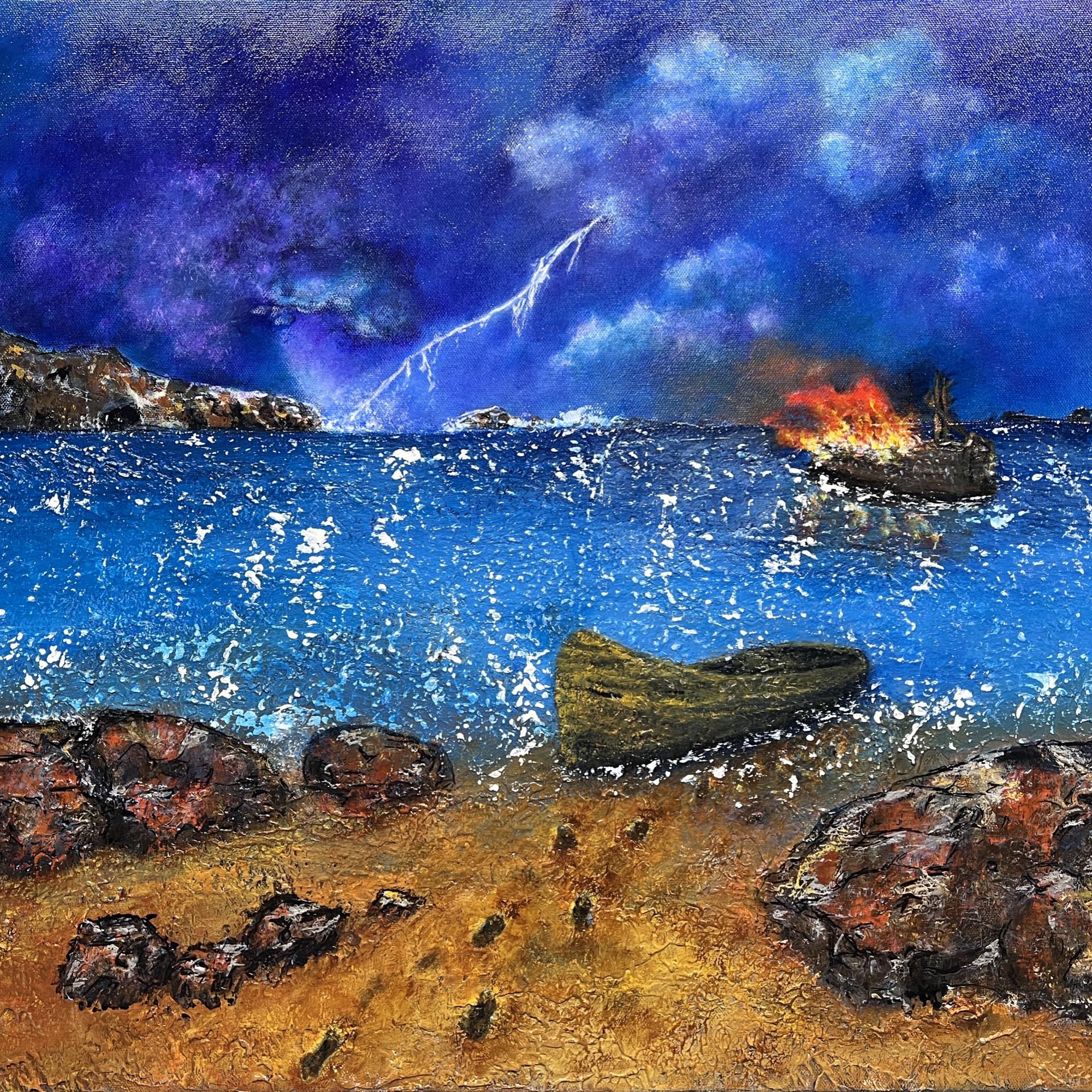 Shipwreck: Perhaps You Were Made For This Moment: To Walk Through Blazing Fire and Come Forth as Gold. 