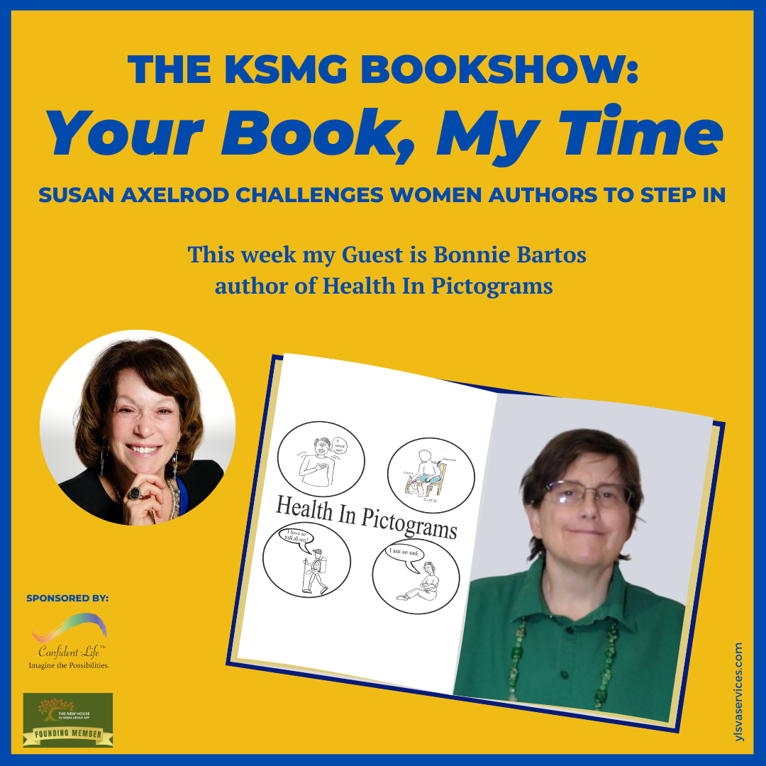 Your Book, My Time, Episode 33, with Guest Author, Bonnie Bartos
