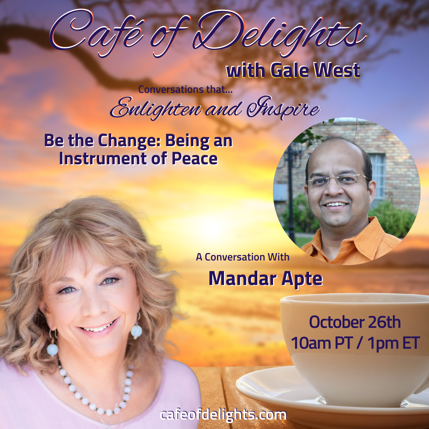 Be the Change: Being an Instrument of Peace with Mandar Apte