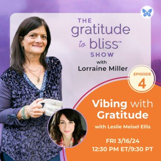 Vibing with Gratitude with special guest, Leslie Meisel Ellis
