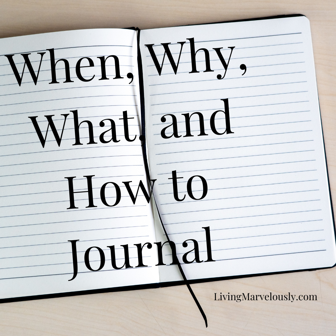 Why, When, What, and How to Journal