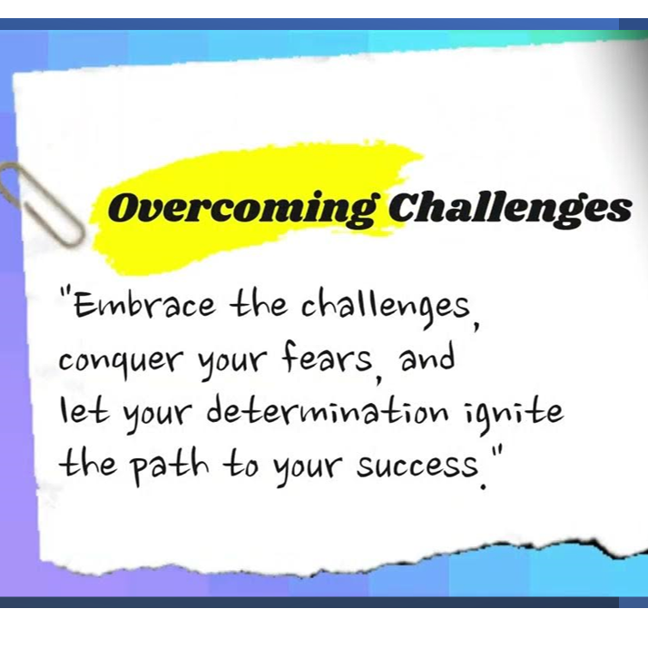 Are U Ready? Let’s Get To Work – Conquering Our Personal Challenges