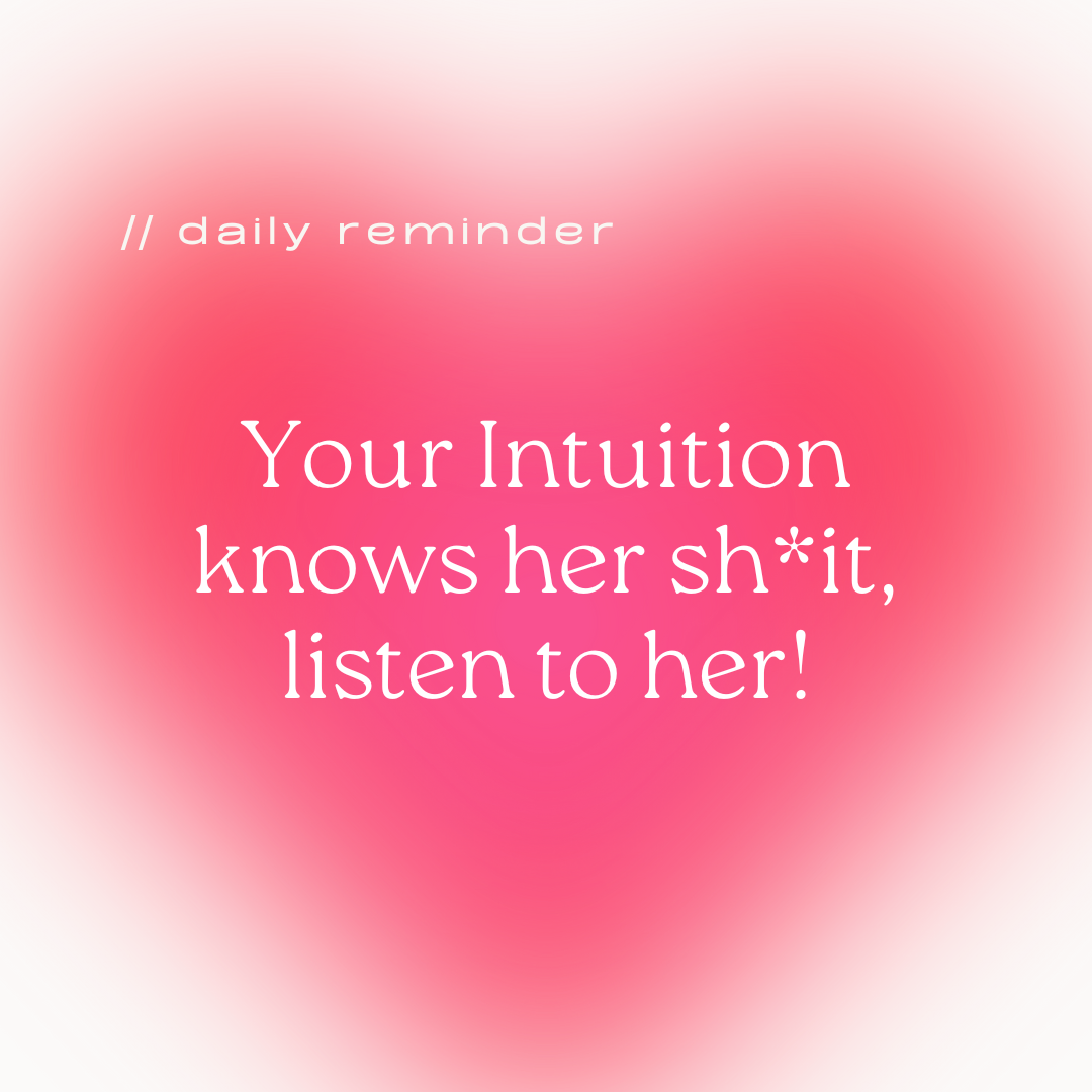 Honor Your Instincts, Increase Your Intuition, and Quiet Your Inner Critic!