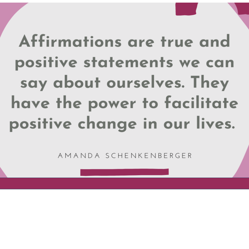 Tools for Self-Discovery: Changing our Unhealthy Beliefs into Healthy Beliefs -- The Power of Affirmations with Special Guest