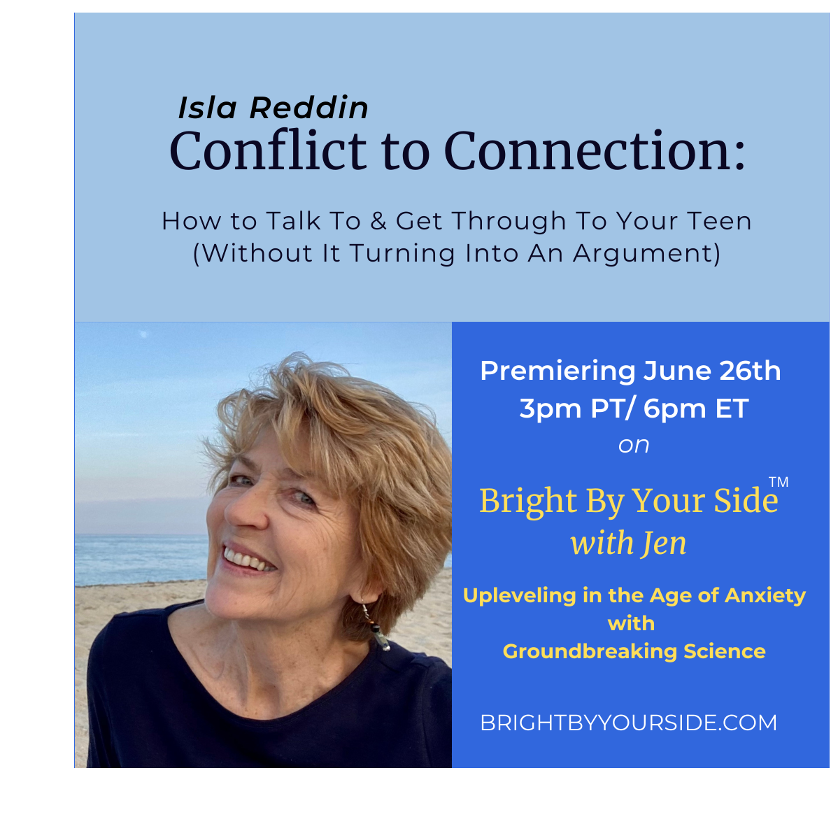 Conflict to Connection with Isla Reddin: How to Talk To & Get Through To Your Teen (Without It Turning Into An Argument)

