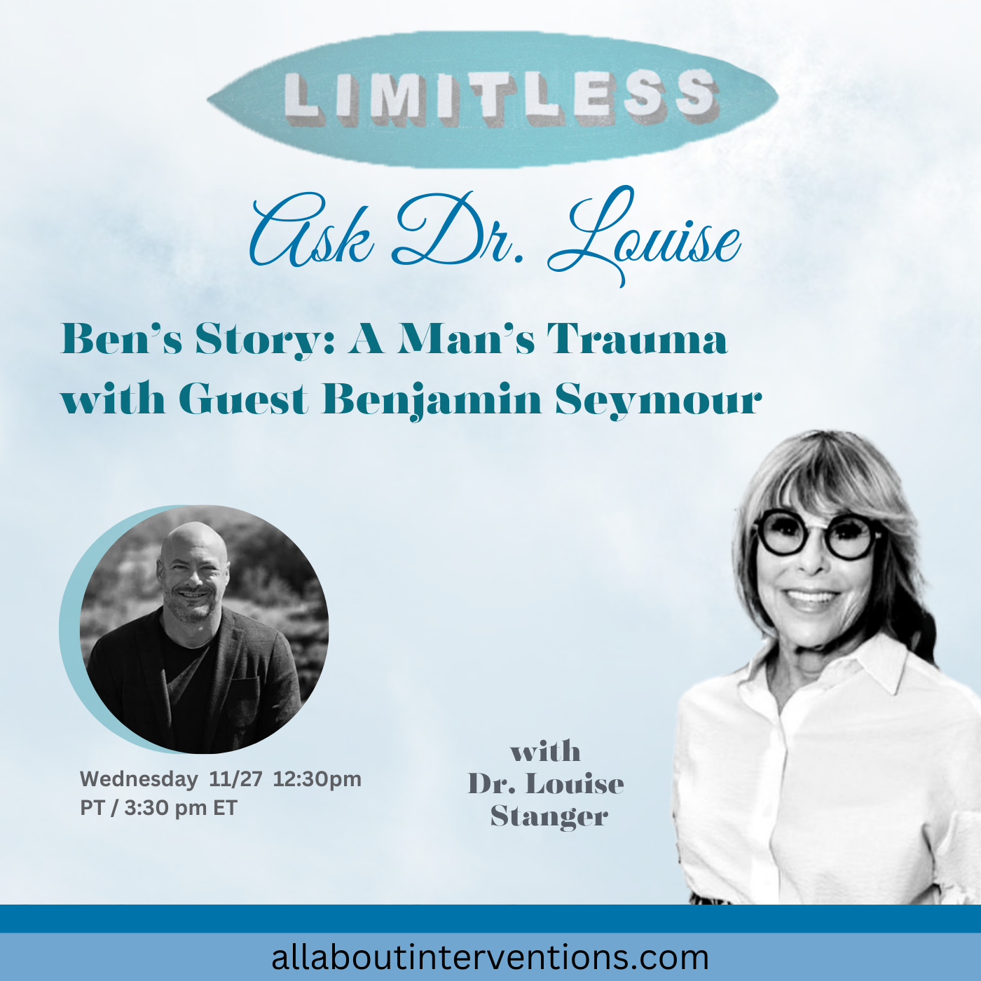 Ben's Story: A Man's Trauma with Guest Benjamin Seymour