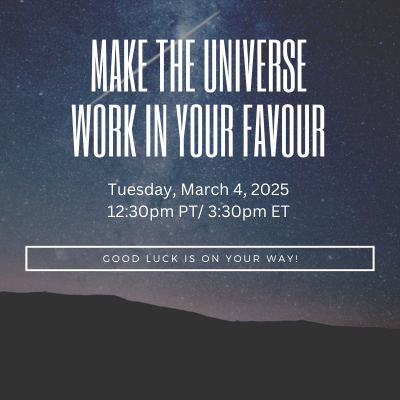 Creating Your Own Luck: The Energy of Opportunity & Alignment