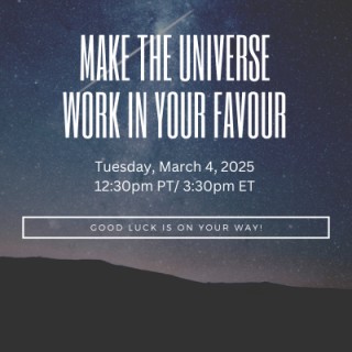 Creating Your Own Luck: The Energy of Opportunity & Alignment