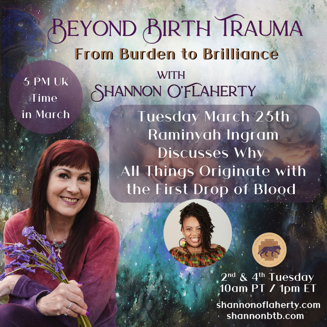 Raminyah Ingram Discusses Why All Things Originate with the First Drop of Blood