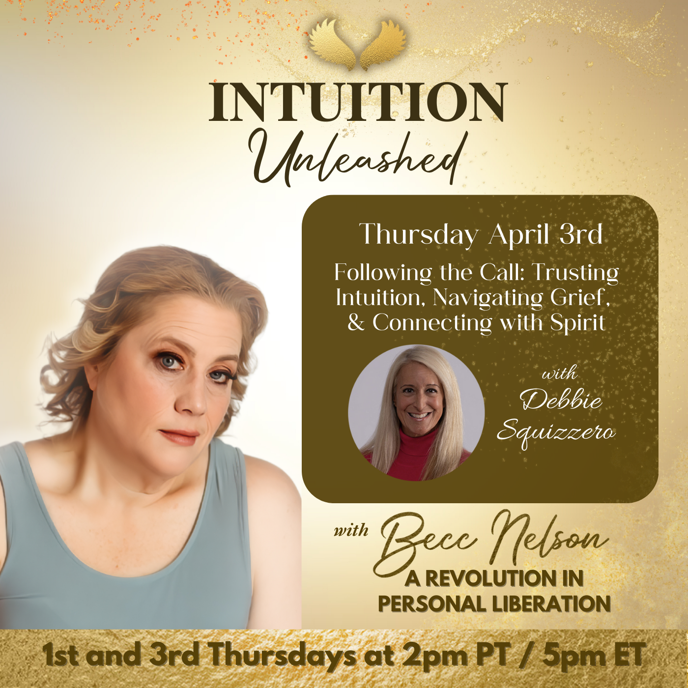 Following the Call: Trusting Intuition, Navigating Grief, and Connecting with Spirit with Debbie Squizzero